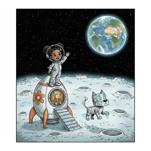 Luna in One Giant Leap for Luna